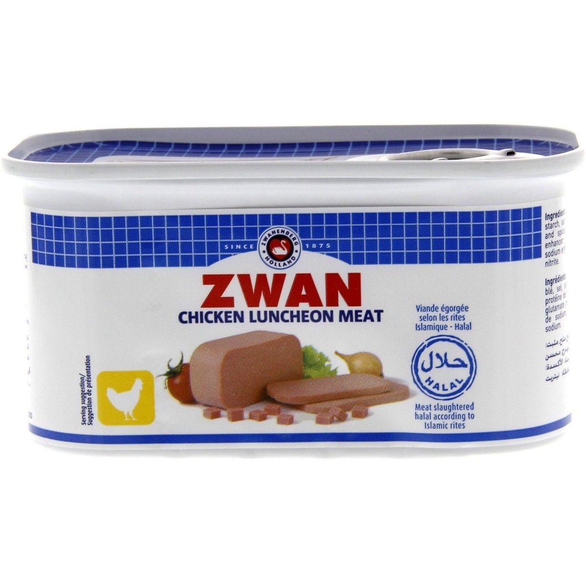 Zwan Chicken Luncheon Meat Olives 200 g