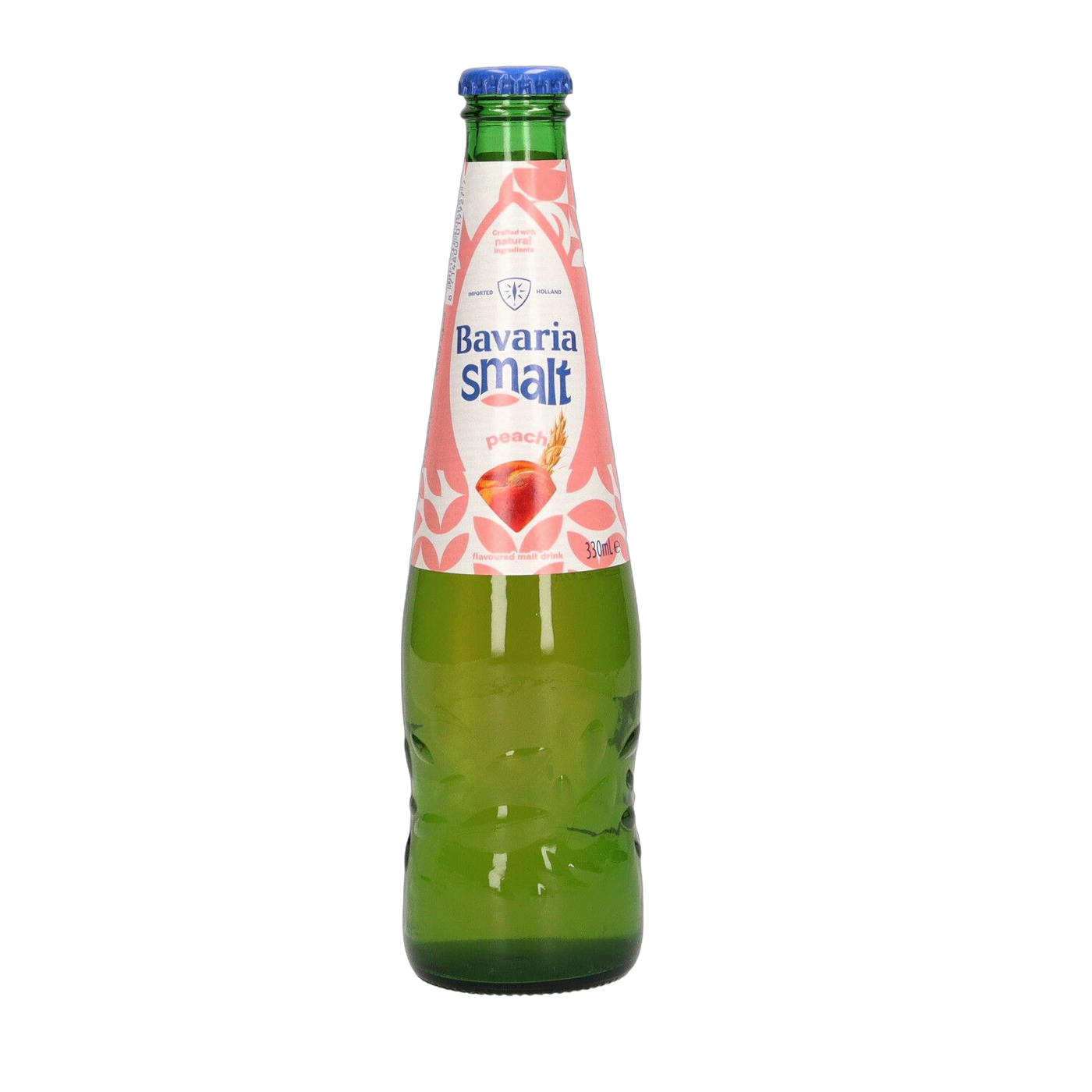 Bavaria Peach Non-Alcoholic Malt Drink Bottle, 330ml