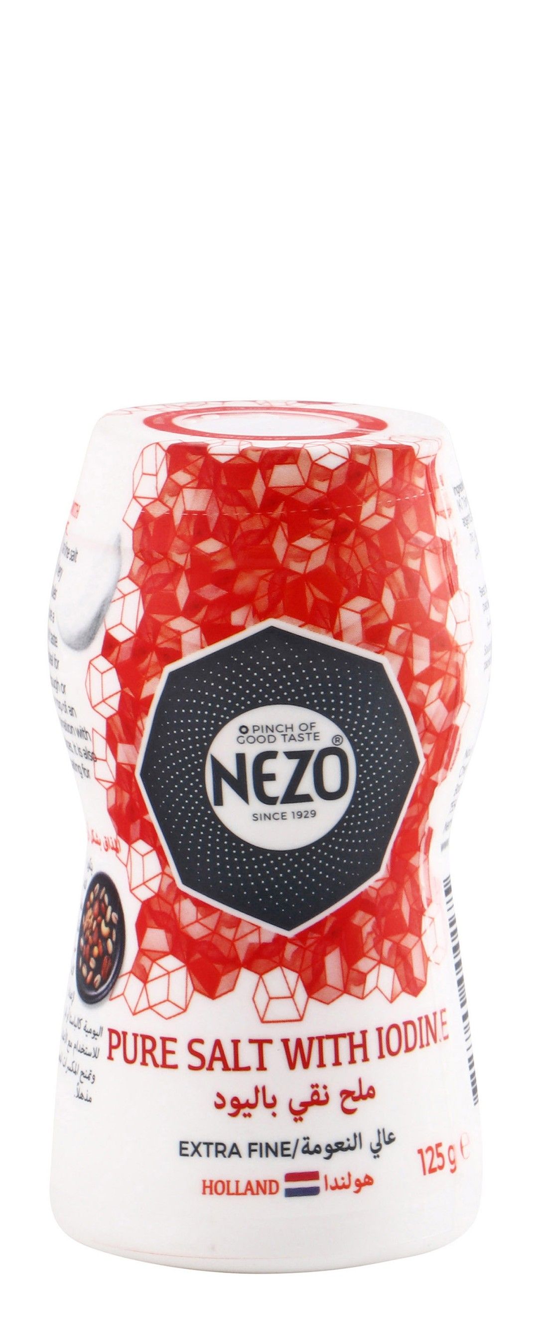 Nezo Pure Iodized Salt, 125g