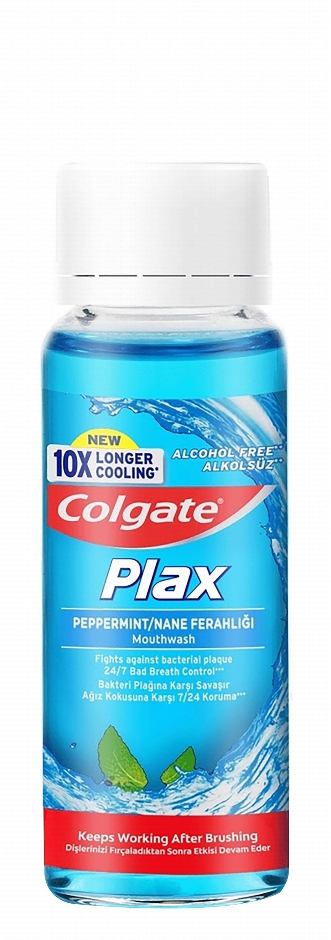 Colgate Plax Blue Peppermint Mouthwash, 100ml