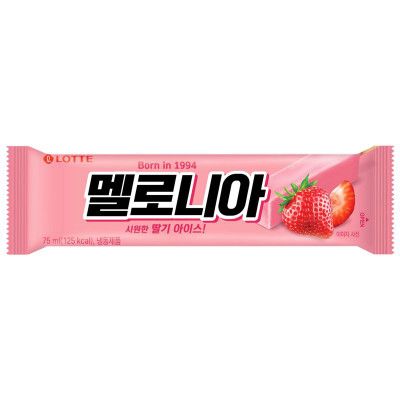 Lotte Strawberry Ice Cream, 80ml