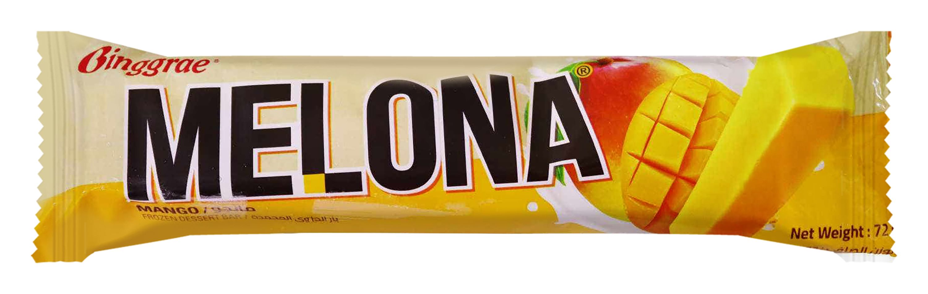 Binggrae Melona Mango Ice Cream Bar, 72g