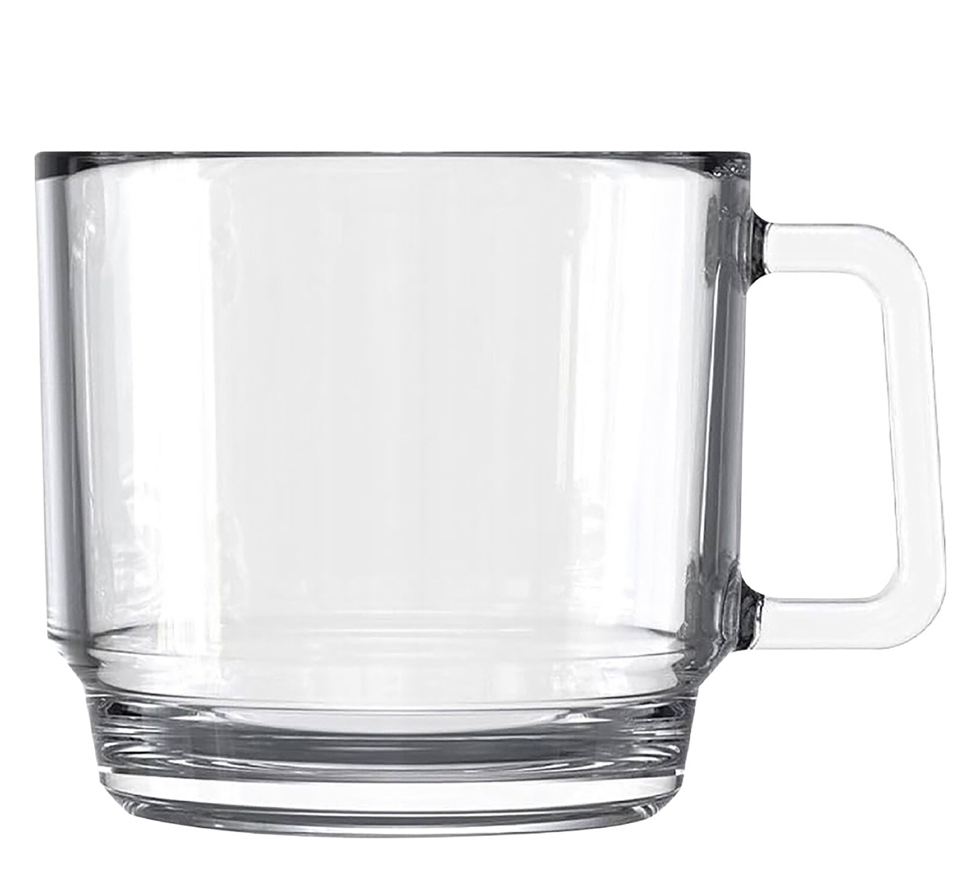 Ocean Clear Glass Mug, 485ml