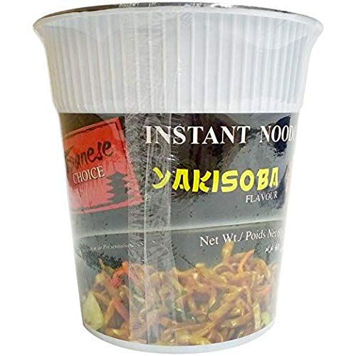 Japanese Choice Instant Cup Noodle Yakisoba Flavor 60 gm