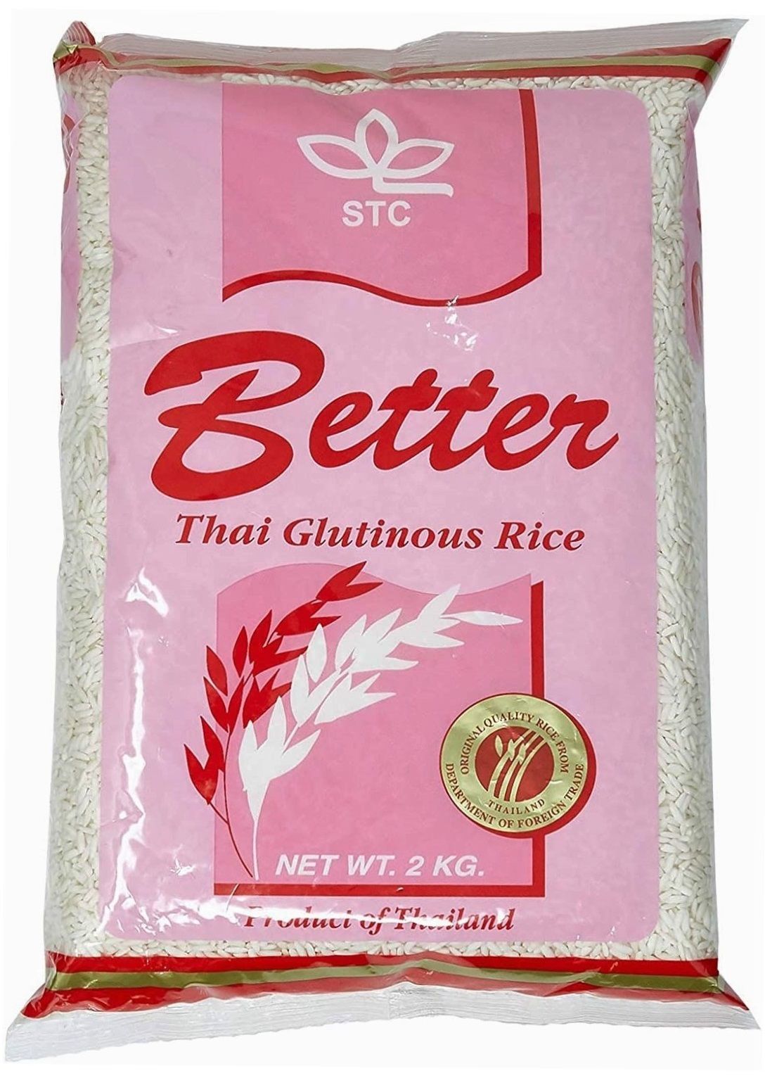 Better Thai Glutinous Rice, 2kg