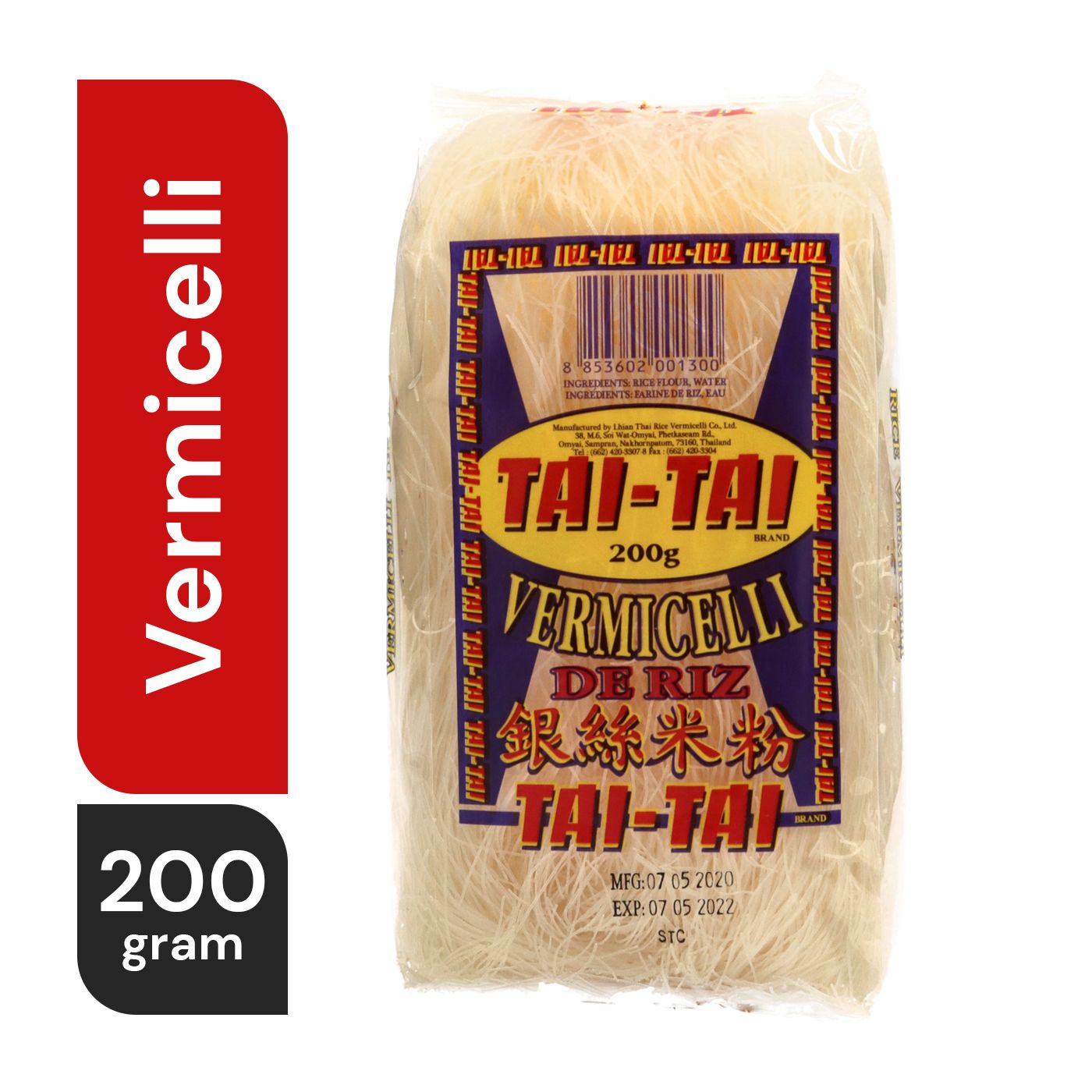 Tai-Tai Rice Vermicelli 200 g