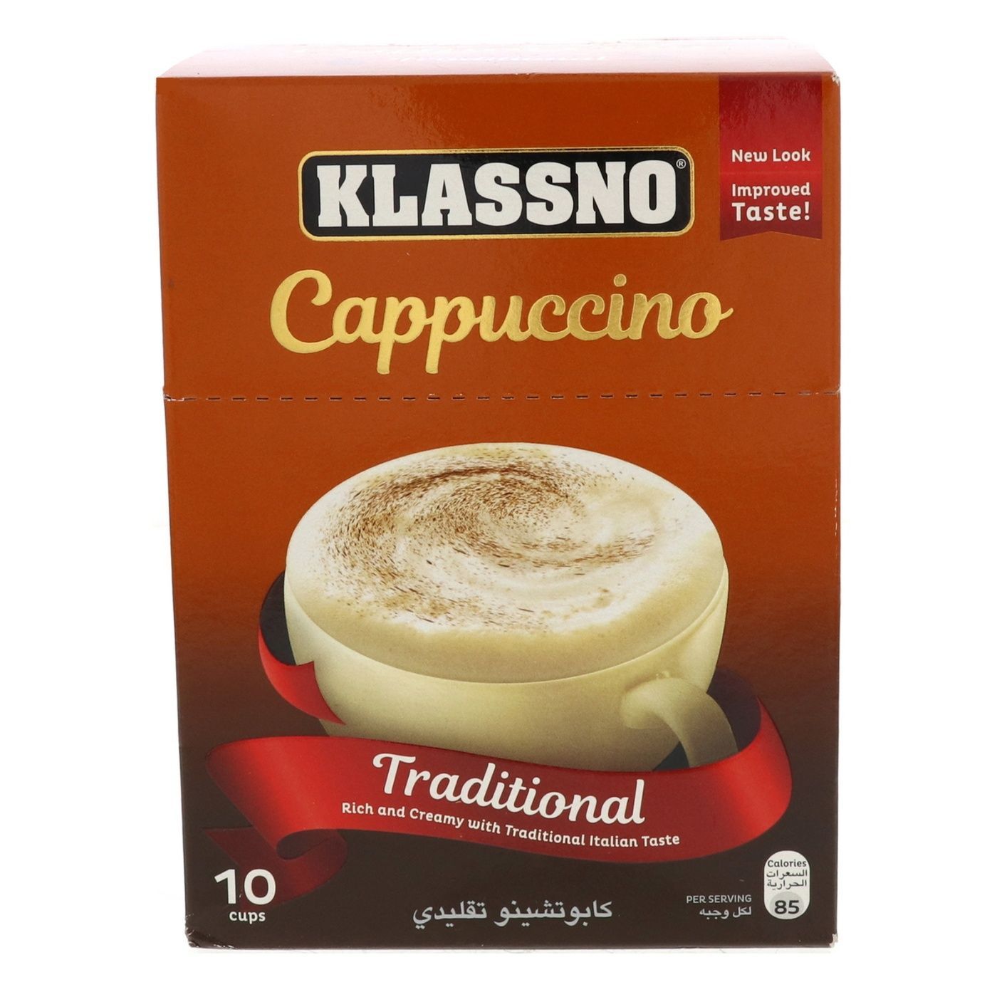 Klassno Cappuccino Traditional, 10x18g