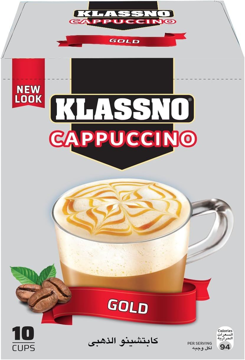 Klassno Cappuccino Gold 20 G X10