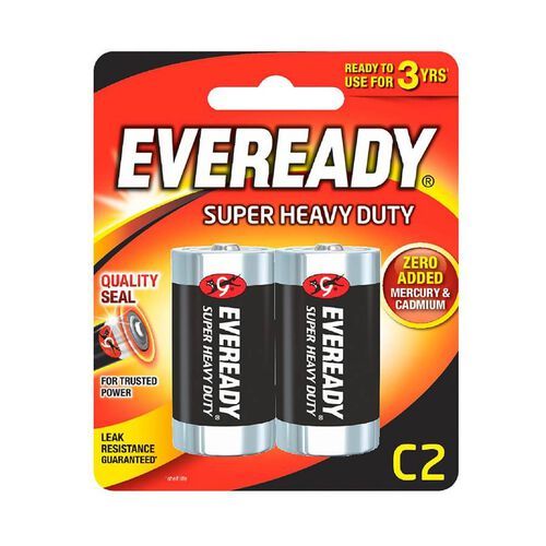 Eveready Battery Carbon Zinc (1235Blk) C