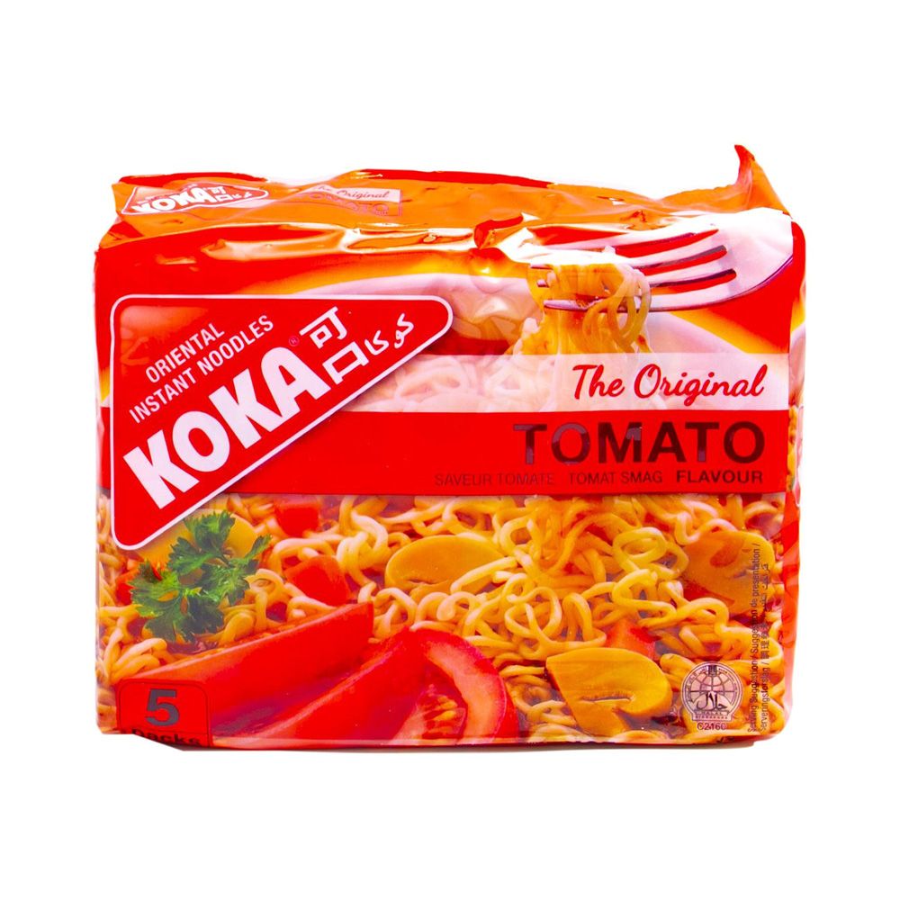 Koka Oriental Instant Noodles Multipack Tomato 85 g x 5 Pcs