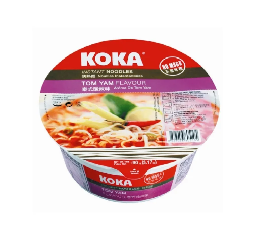 Koka Tom Yam Noodles Bowl 90 g