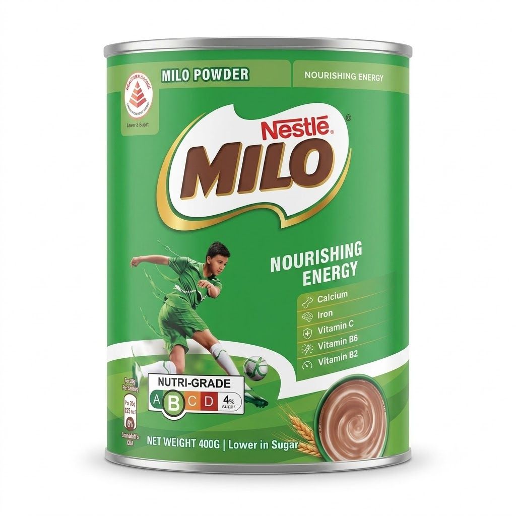 Nestle Milo Chocolate Malt Energy Drink, 400g
