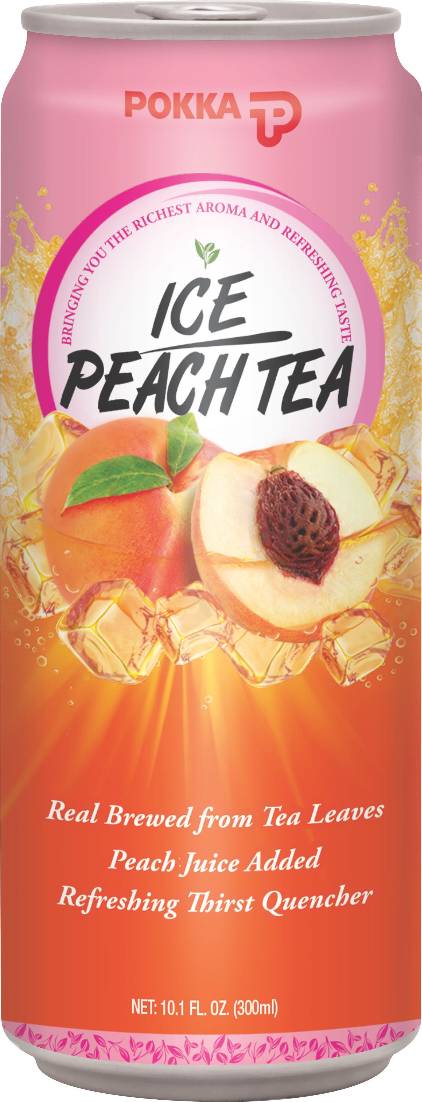 Pokka Tea Ice Peach Tea, 300ml