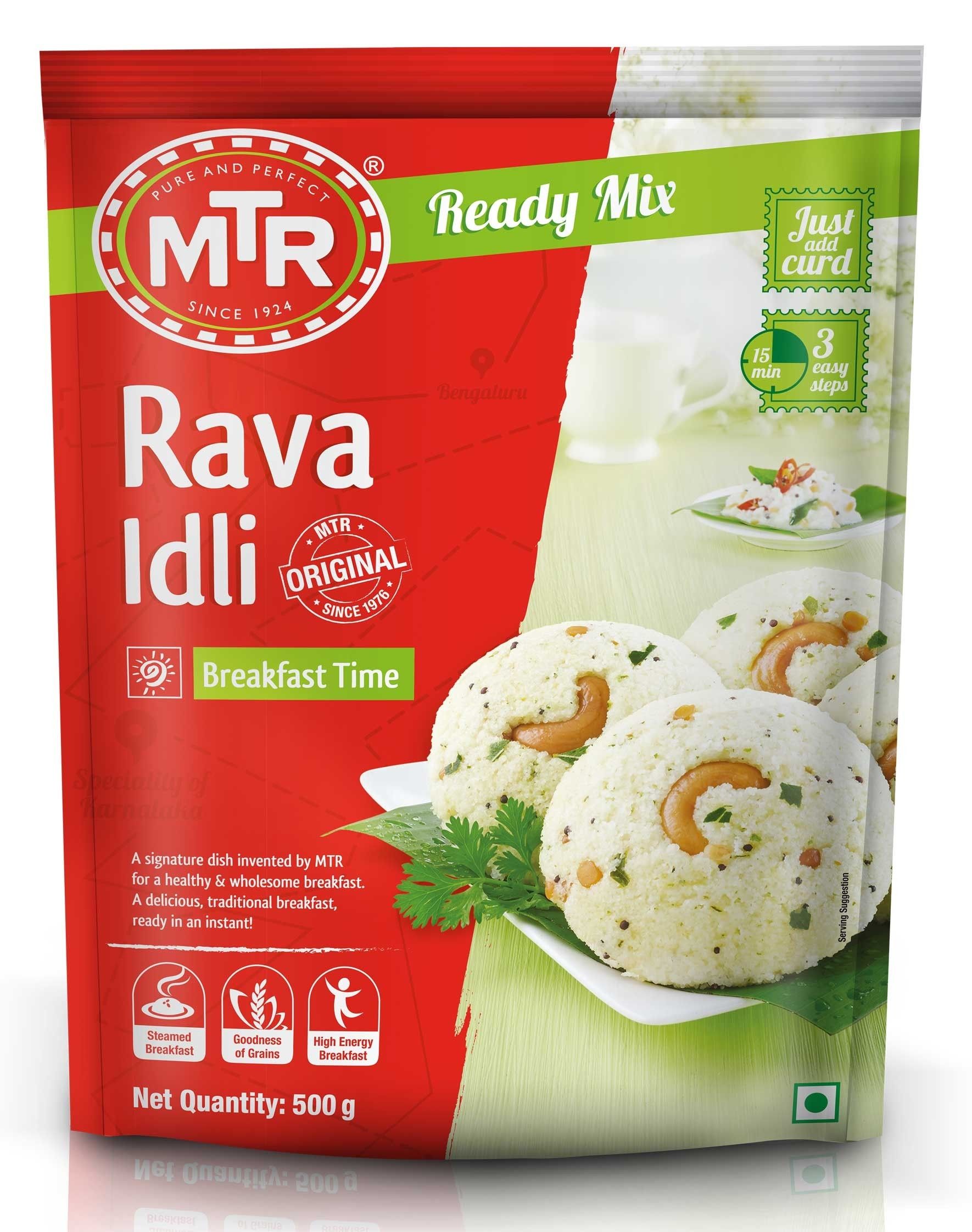 MTR RAVA IDLI MIX 500GM