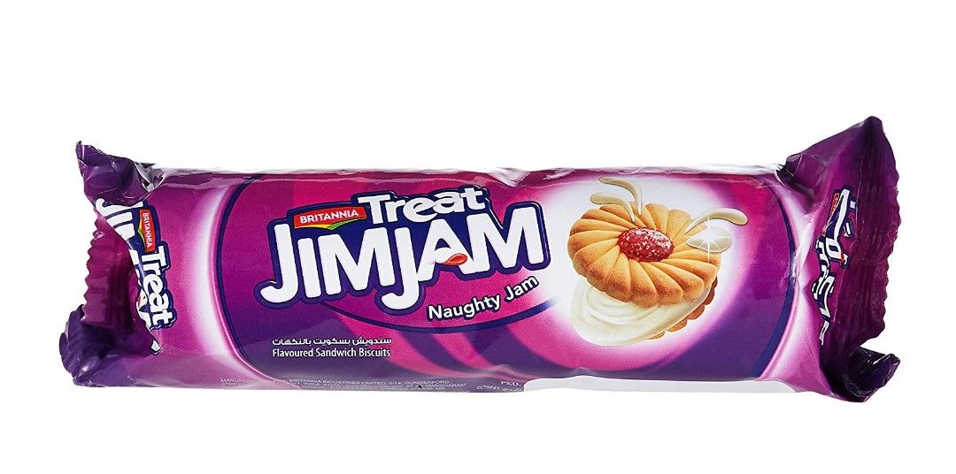Britannia Treat Jim Jam Biscuits 100 G