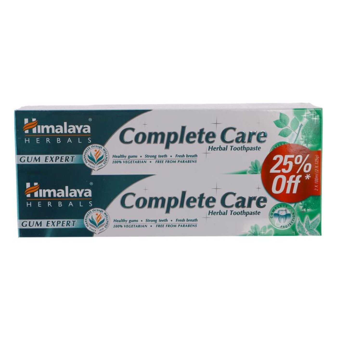 Himalaya Complete Care Herbal Toothpaste, 2x100ml