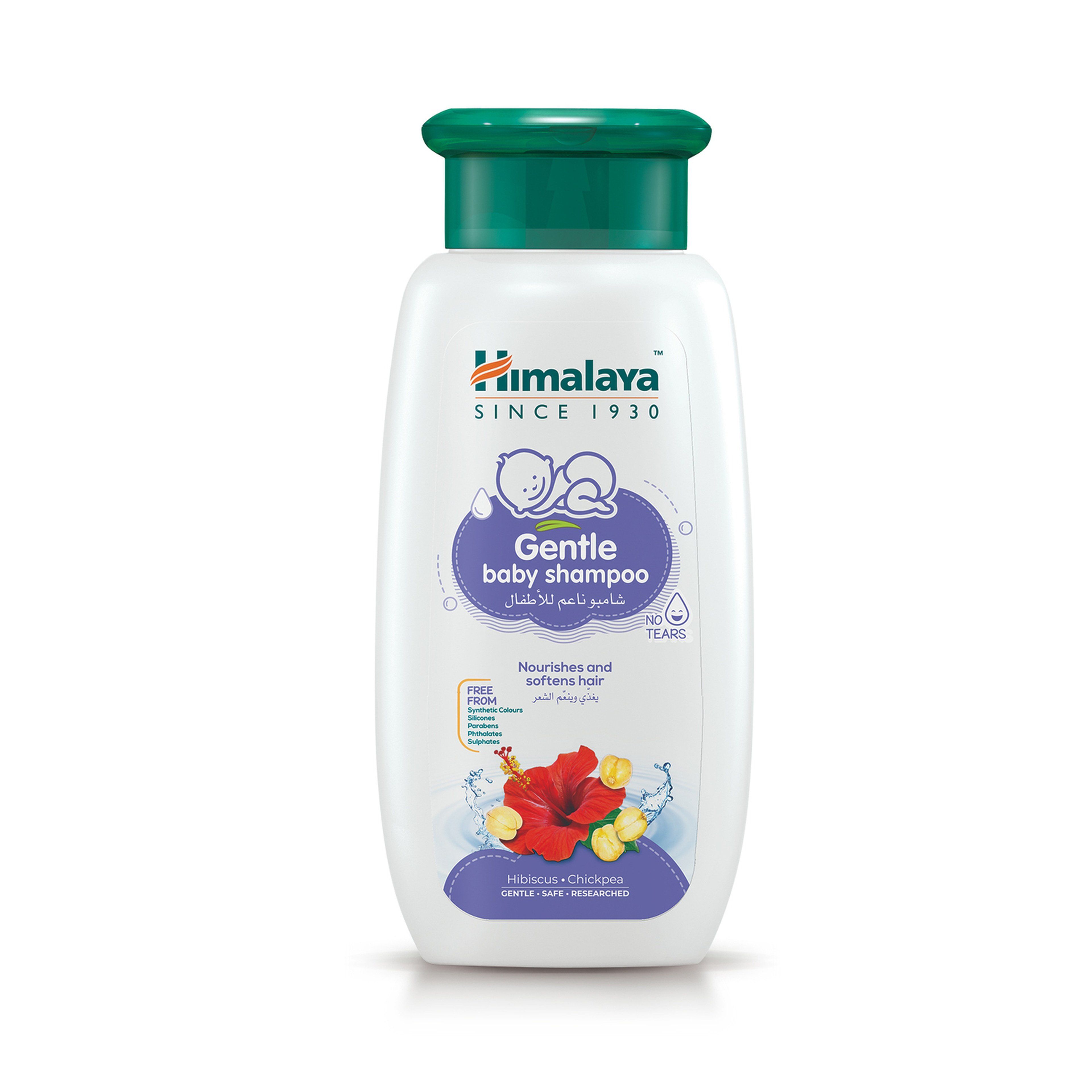 Himalaya Gentle Baby Shampoo with Hibiscus & Chickpea Extracts, 200ml