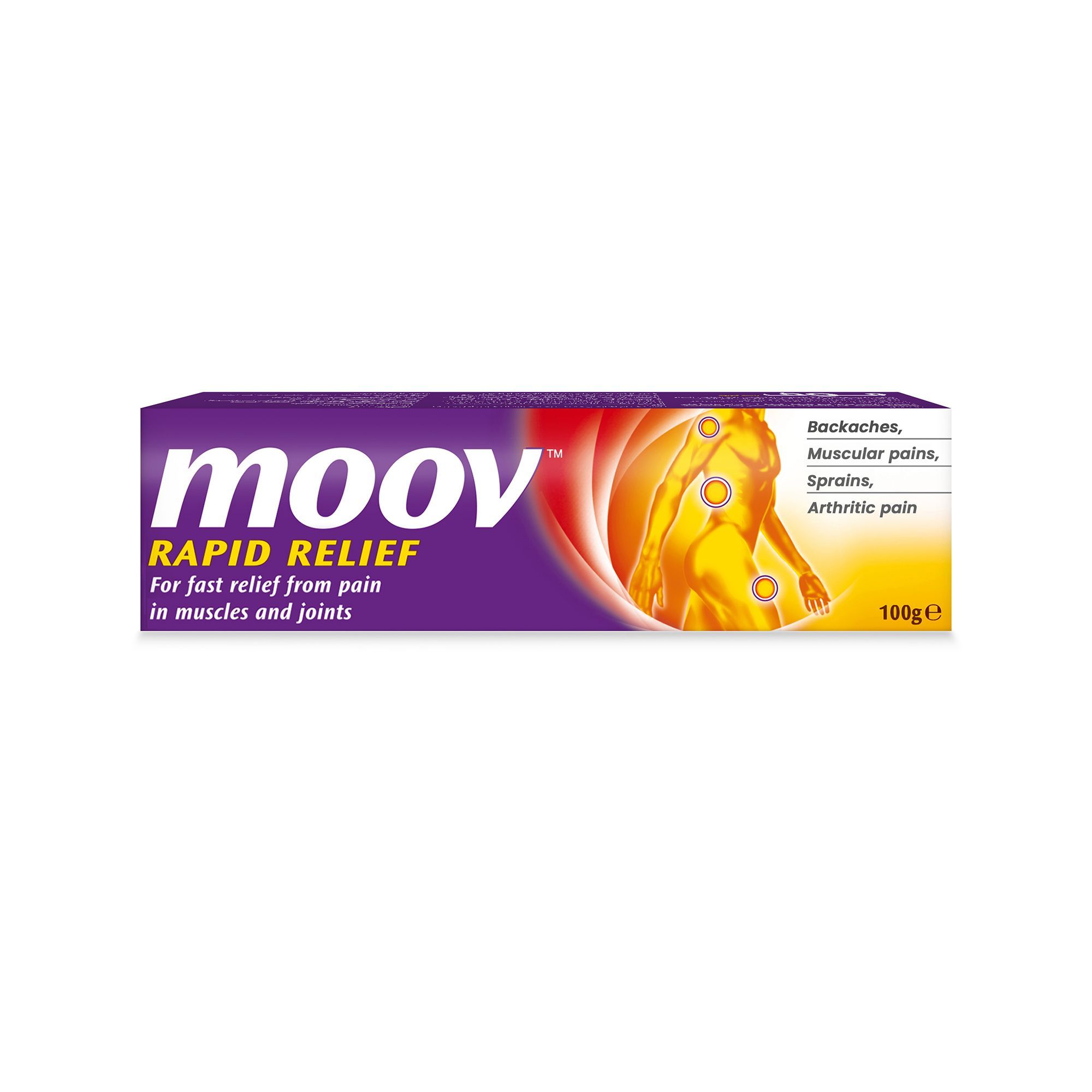 Moov Rapid Relief Pain in Muscles & Joints Ointment, 100g