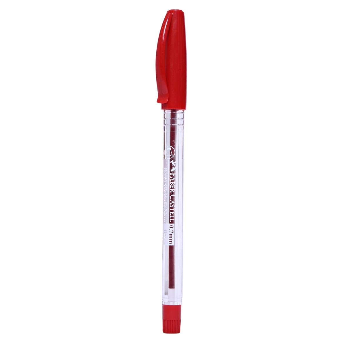 FABER-CASTELL 0.7mm Red Ballpoint