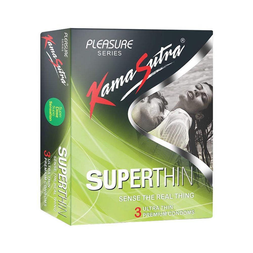 Kama Sutra Superthin Condoms, 3 Pieces