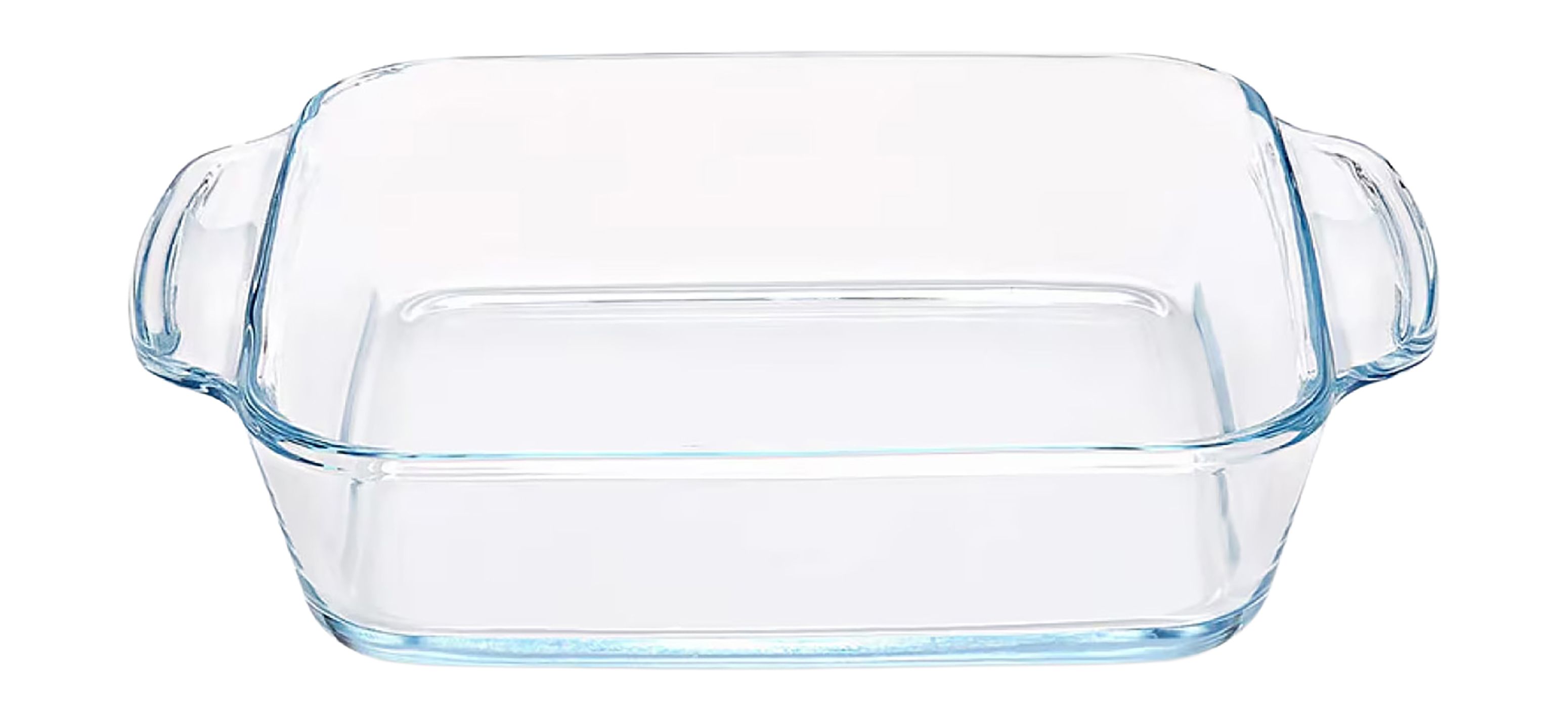Borosil Clear Square Glass Baking Dish, 800ml