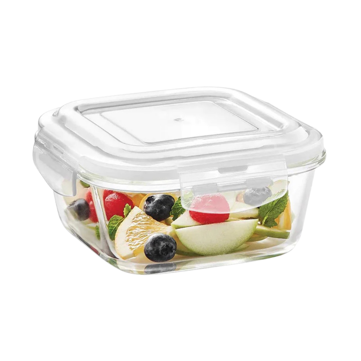 Borosil Microwavable Square Storge, 800ml