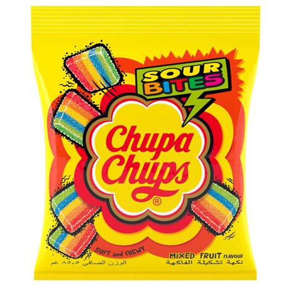 Chupa Chups Sour Bites 12X90 G