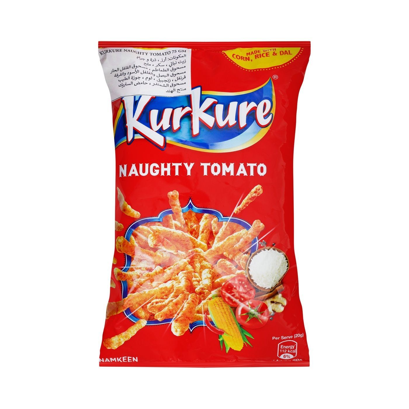 Kurkure Namkeen Naughty Tomato, 90g