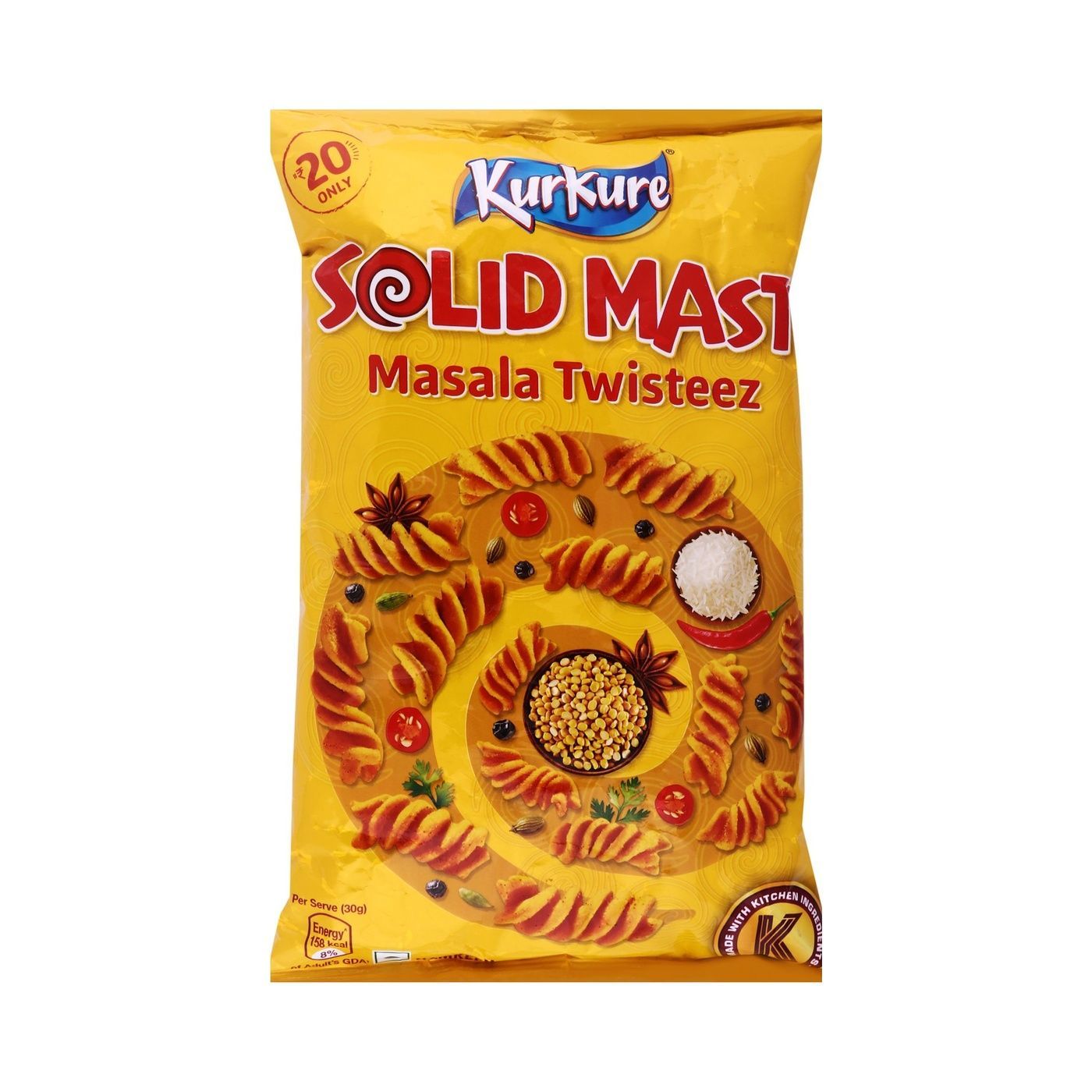 Bombay Sweets Potato Crackers Spicy Tomato