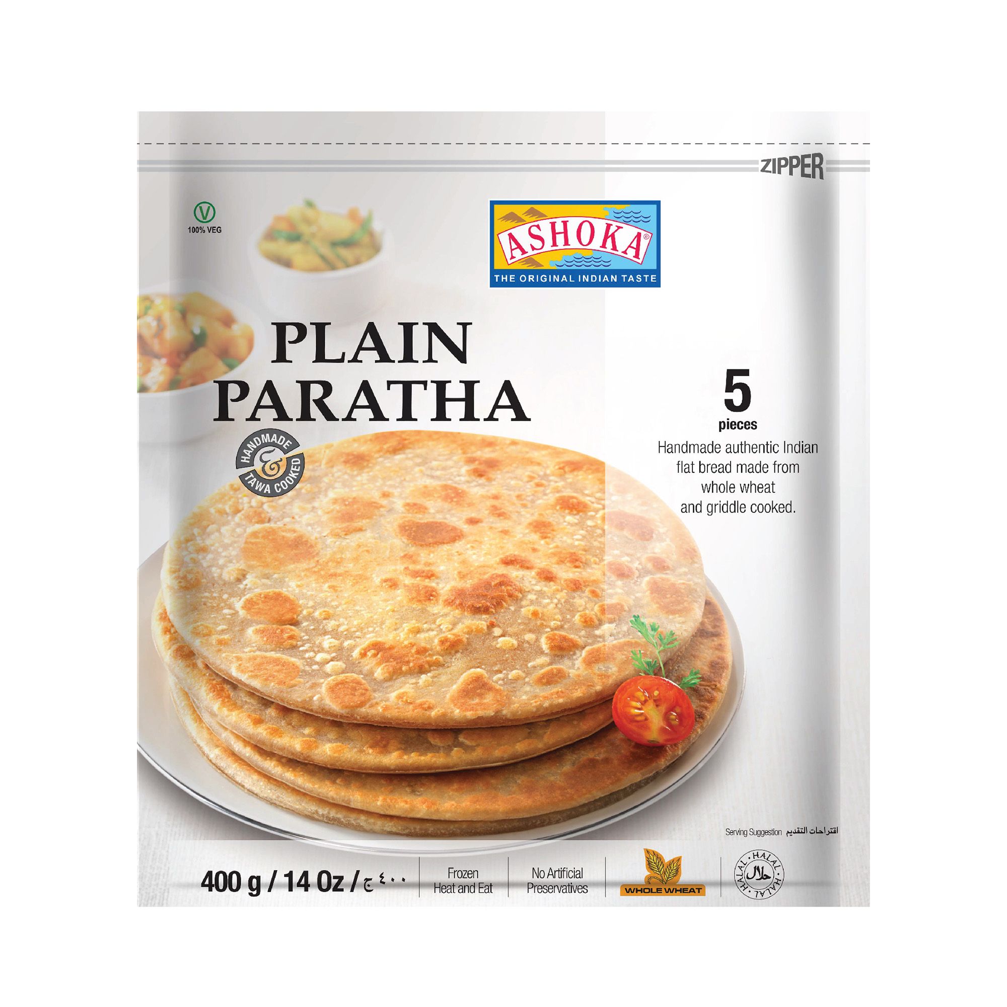 Ashoka Plain Paratha 400 g