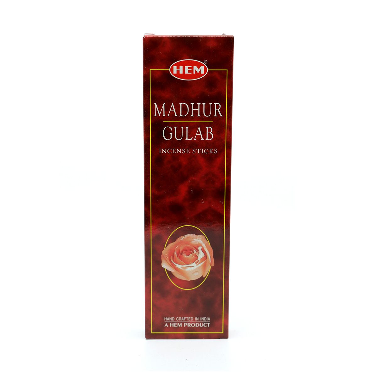 Hem Incense Sticks Madhur Gulab 135g/100Pieces