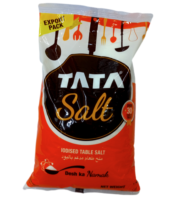 Tata Salt - Iodized Table Salt 1kg