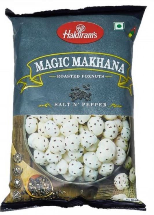 Haldiram's Roasted Foxnuts Salt & Pepper 30 g