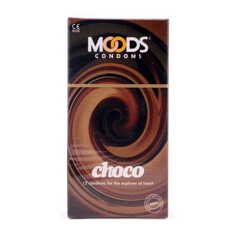 Moods Choco Condoms, 12 Pieces