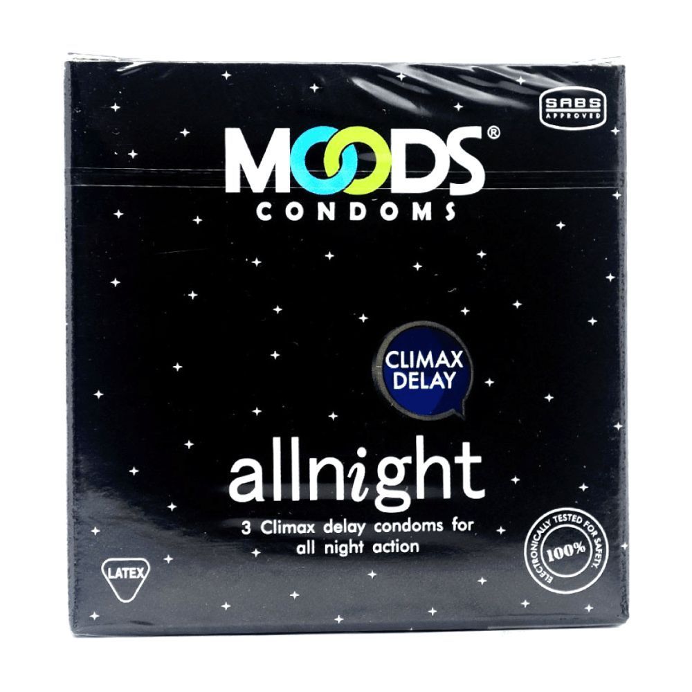 Moods All Night Condoms, 3 Pieces