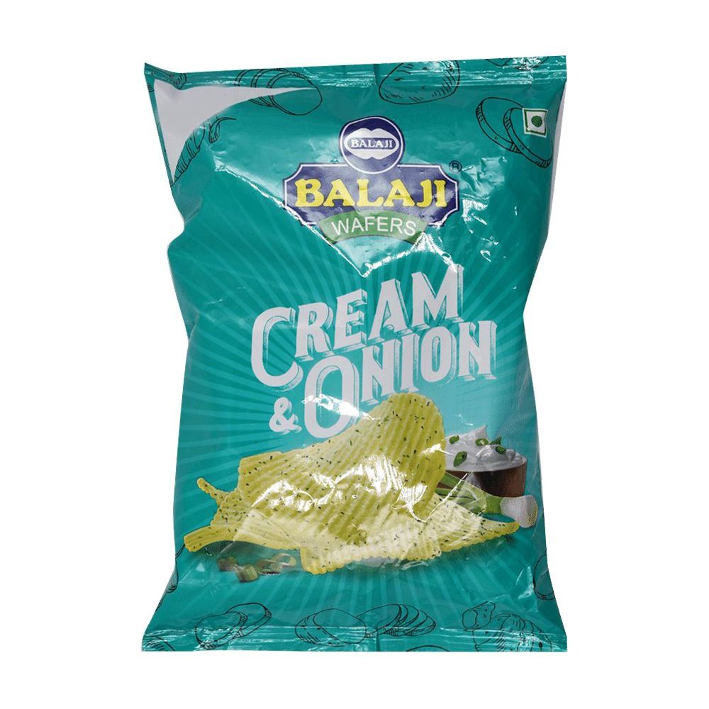 Balaji Cream Potato Slices & Onion 40 g