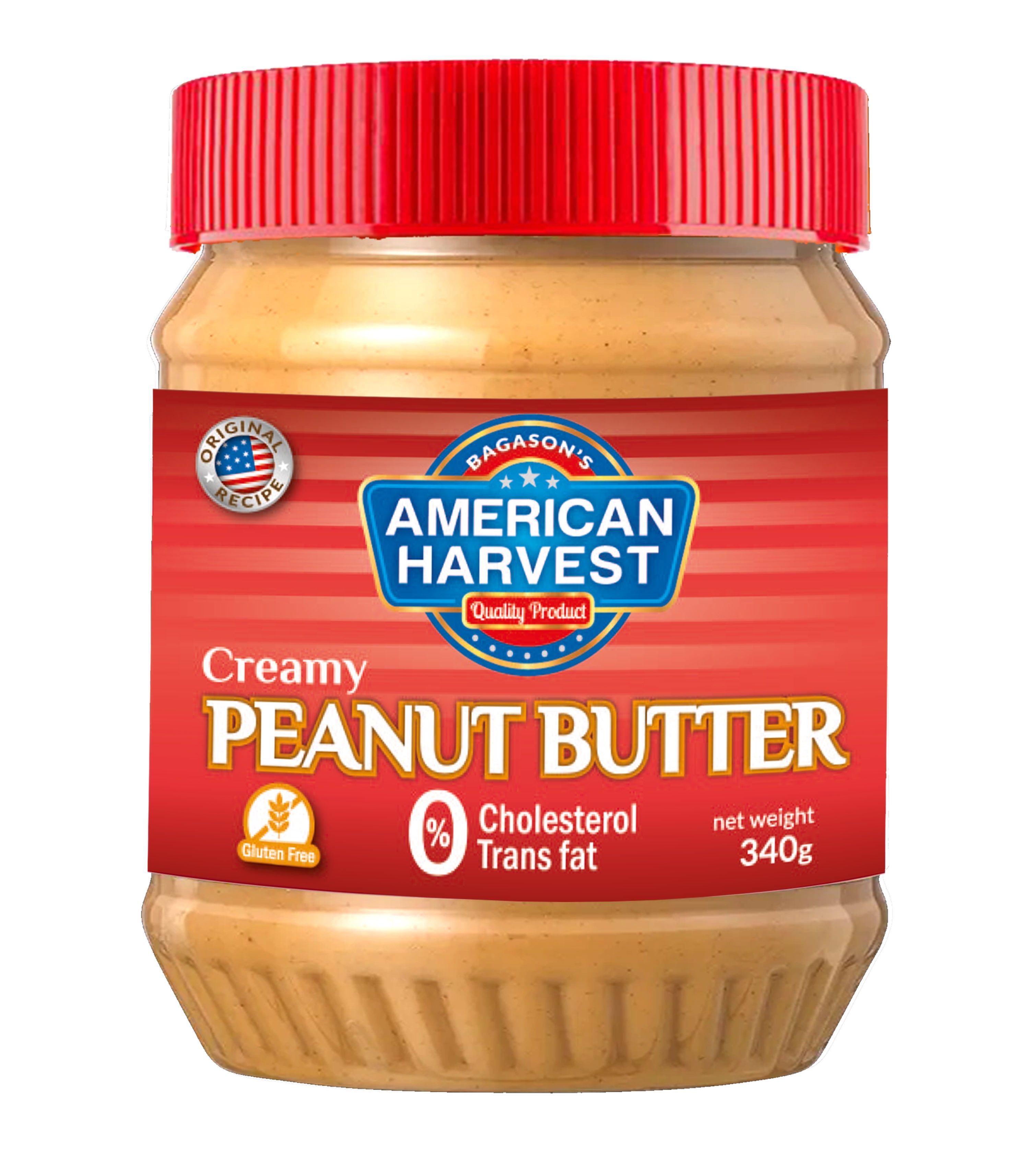 American Harvest Peanut Butter Creamy 340 g