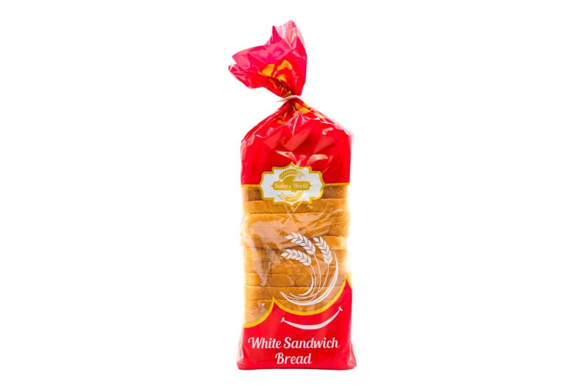 Bakers World White Sandwich Bread, 1 Pack