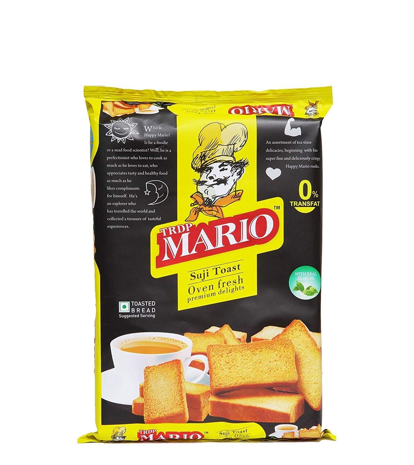 Mario Wheat Rusk with Cardamom, 300g