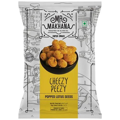 Mr Makhana Super Snack Cheezy Peezy