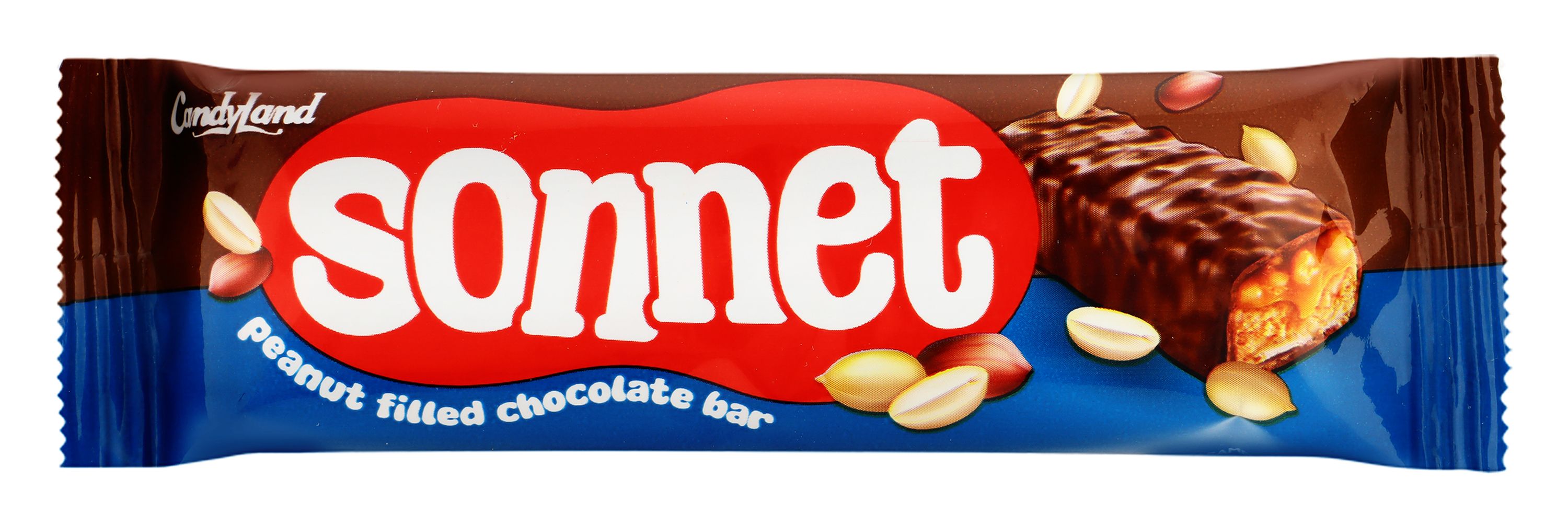 Candyland Sonnet Peanut Chocolate Bar, 30g