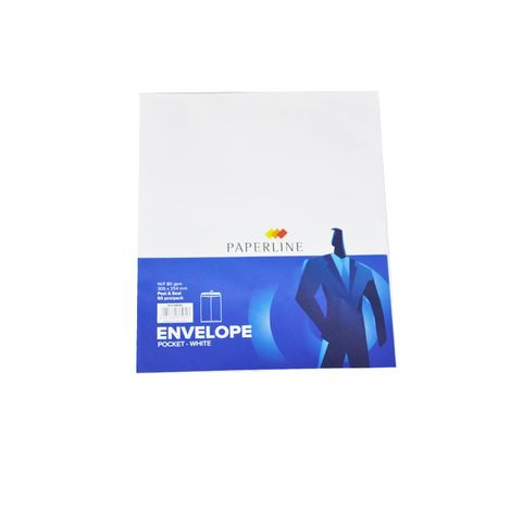 White Envelop 12X10 50S