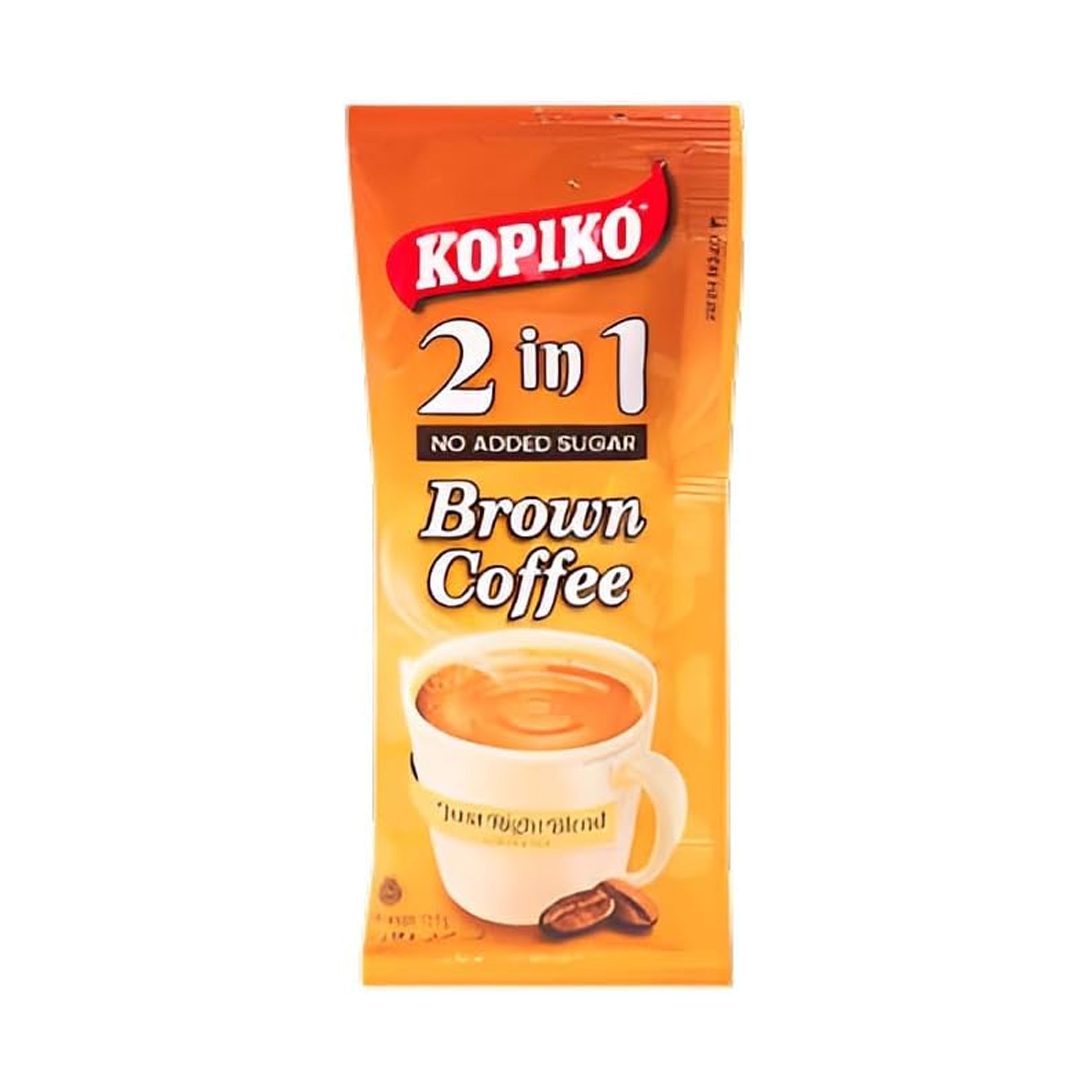 Kopiko 2in1 No Added Sugar Coffee - Brown, 13.5g