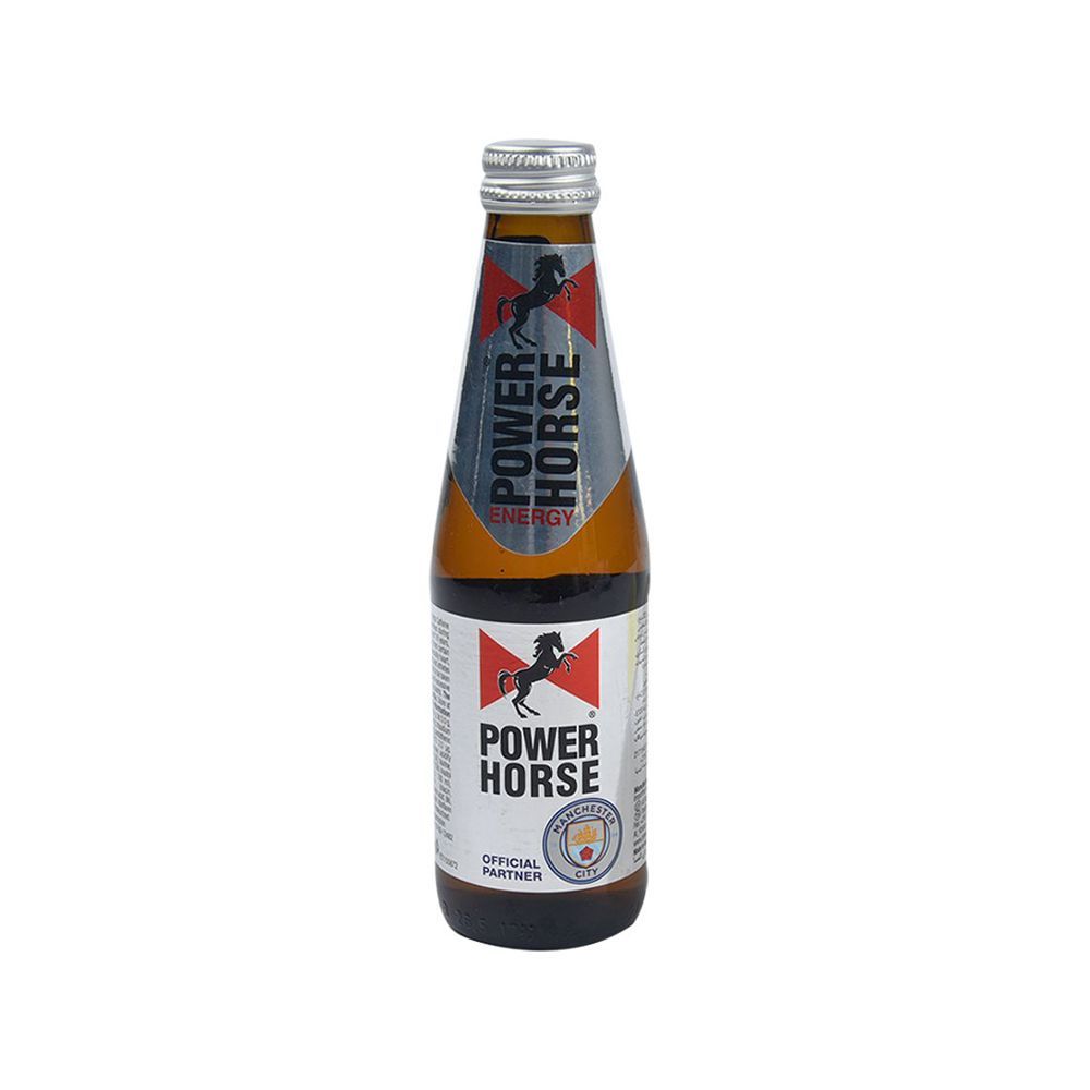 Power Horse Energy Drink Glass Bottle, 250ml