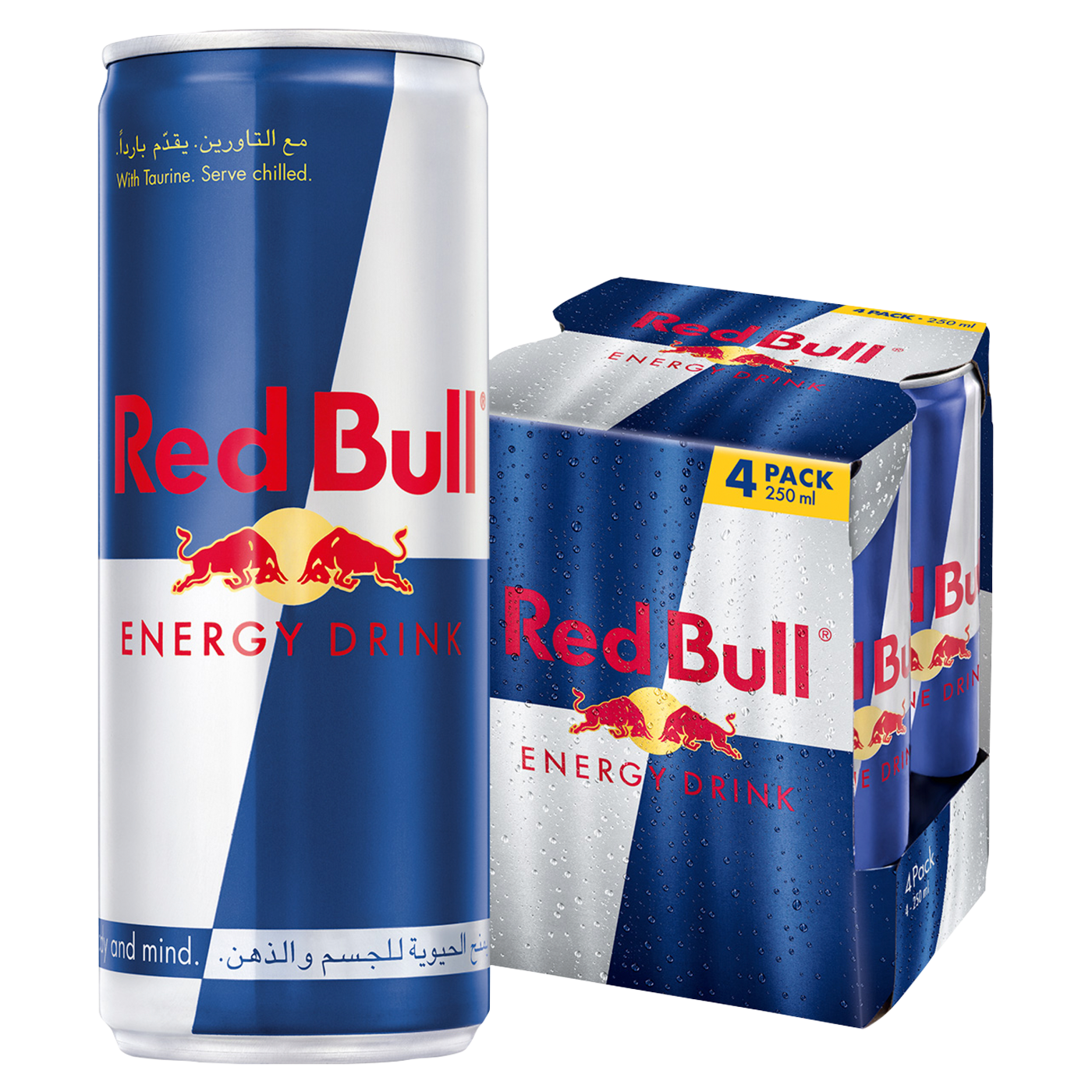 Red Bull Energy Drink, 4x250ml