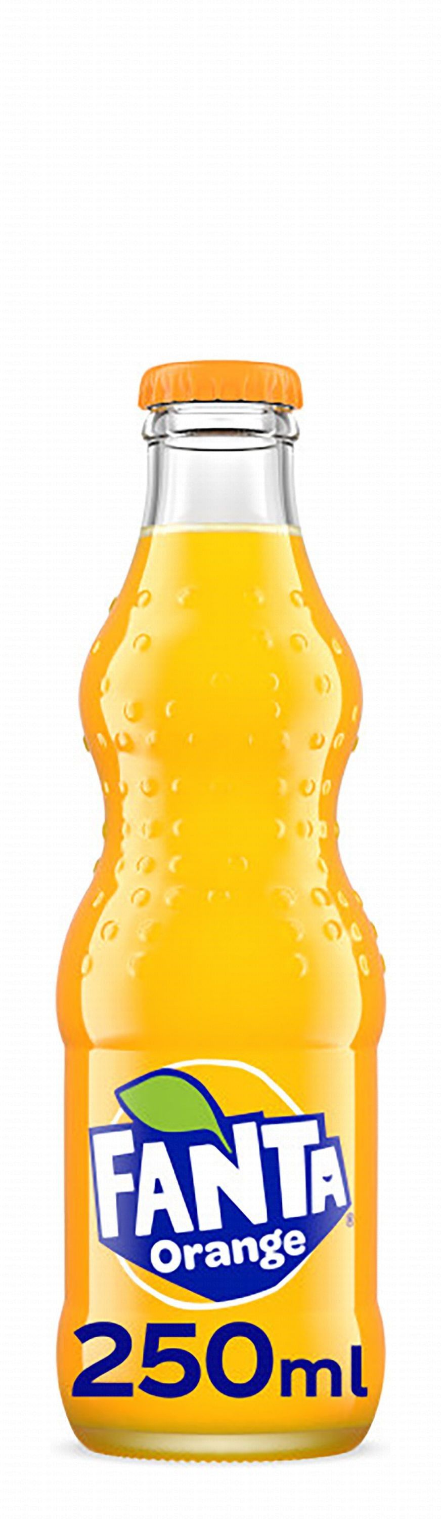 Fanta Orange Glass Bottle, 250ml