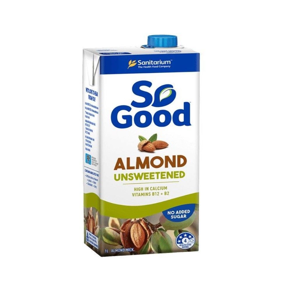 Sanitarium So Good Unsweetened Almond Milk, 1L