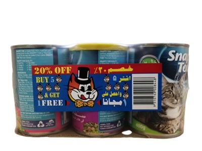 Snappy Tom Assorted Special Price 400 g x 6 Pcs