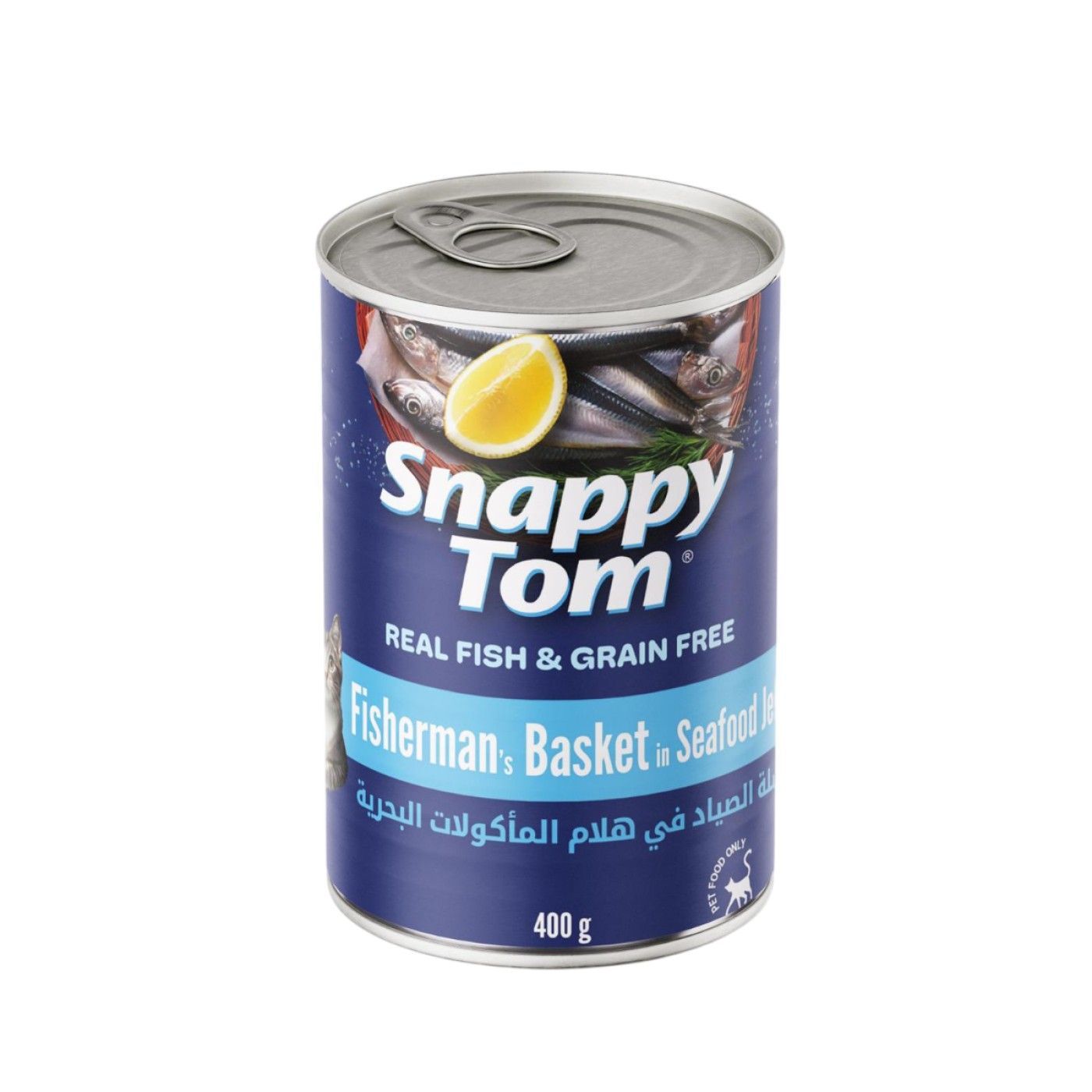 Snappy Tom Fisherman's Basket in Seafood Jelly 400 g