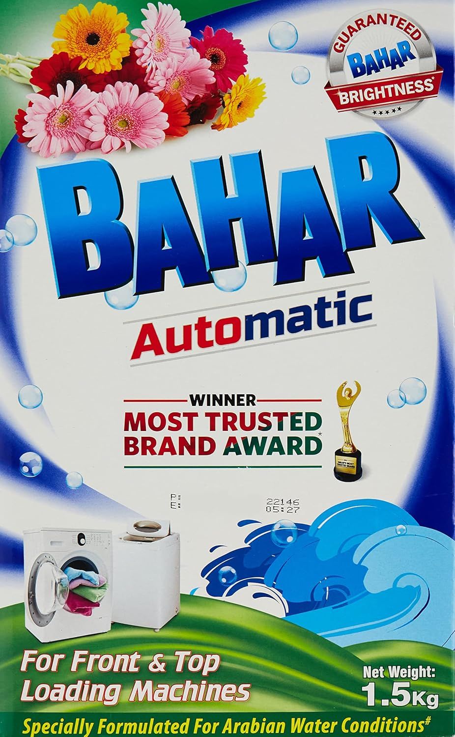 Bahar Automatic Detergent Powder 1.5 Kg